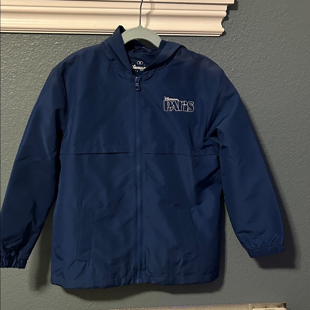 Disney Paris Navy Blue Windbreaker